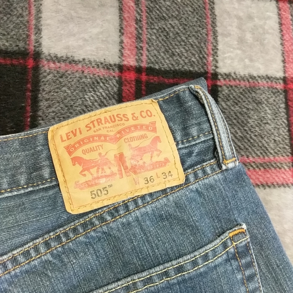 Men's Levi 505 Jeans 36X34